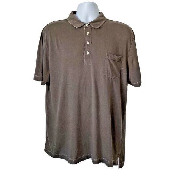 Billy Reid Polo Shirt 100% Cotton XL - Picture 1 of 6